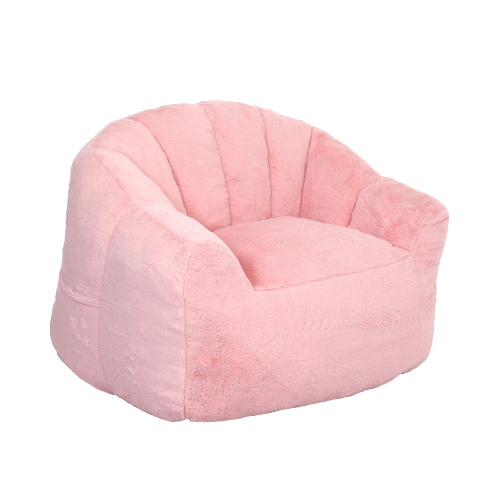 Bean Bag Sofa Chair with Armrests Stuffed