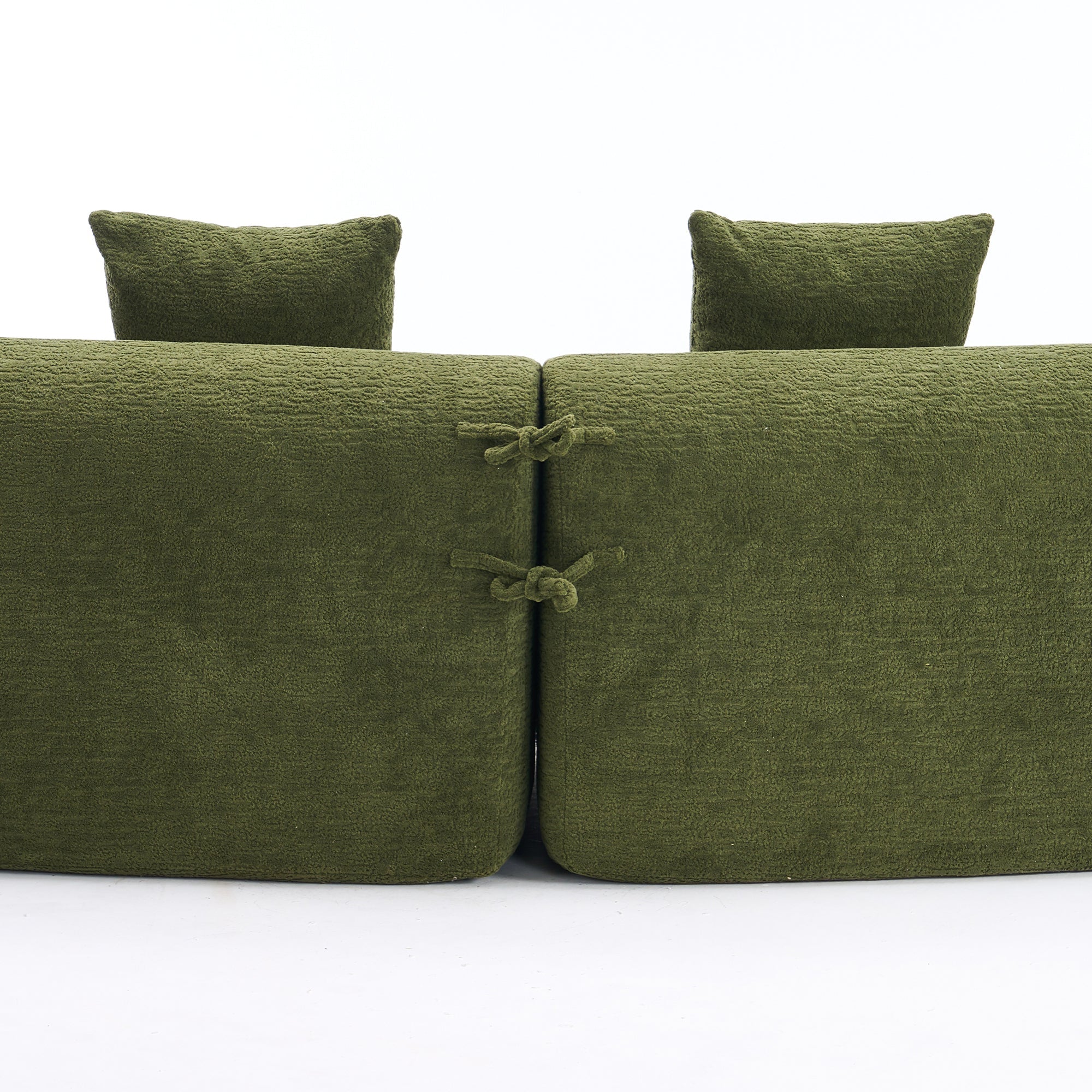 30D High-Density Sponge Sectional Couch for Living Room