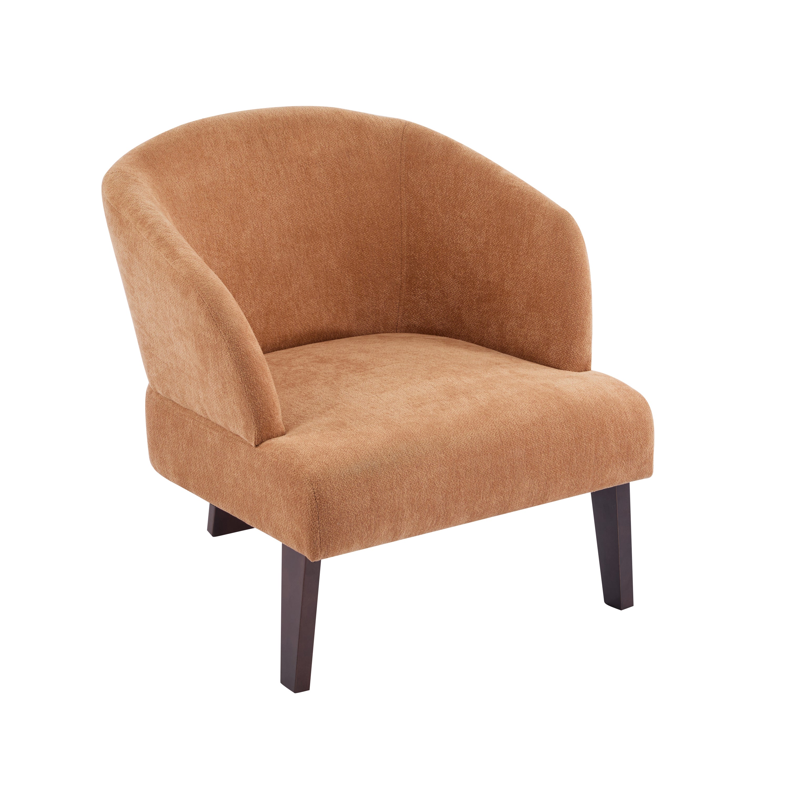 Modern Accent Sofa Chair with Round Back
