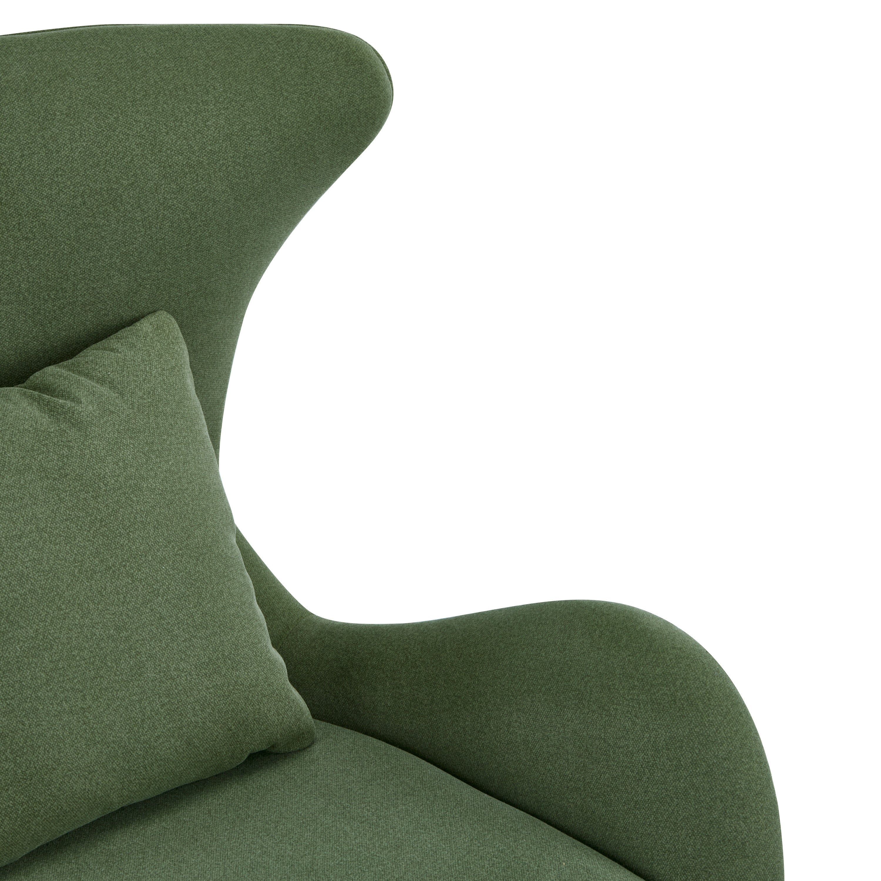 Modern Brown Polyester Accent Chair with Pet/Storage Space