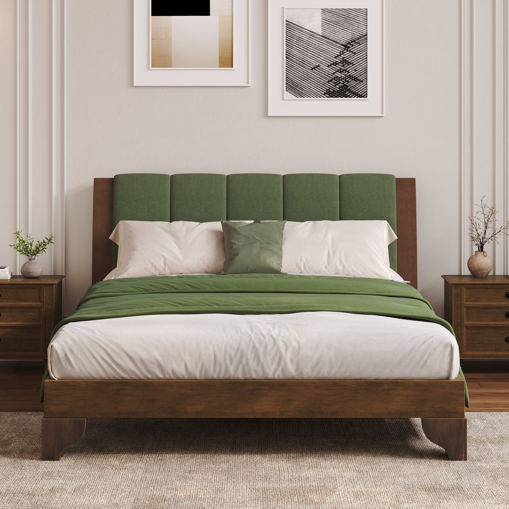 Queen Size Premium Pine Wood Queen Bed Frame
