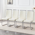 Luxury Style Grainy Fabric-like Dining Chairs (Set of 4)