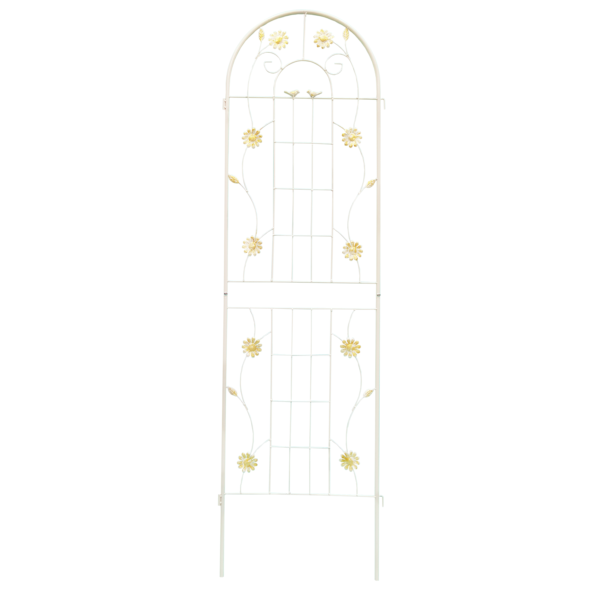 Metal Garden Trellis 71' x 19.7' Rustproof Trellis for Outdoor Flower Support