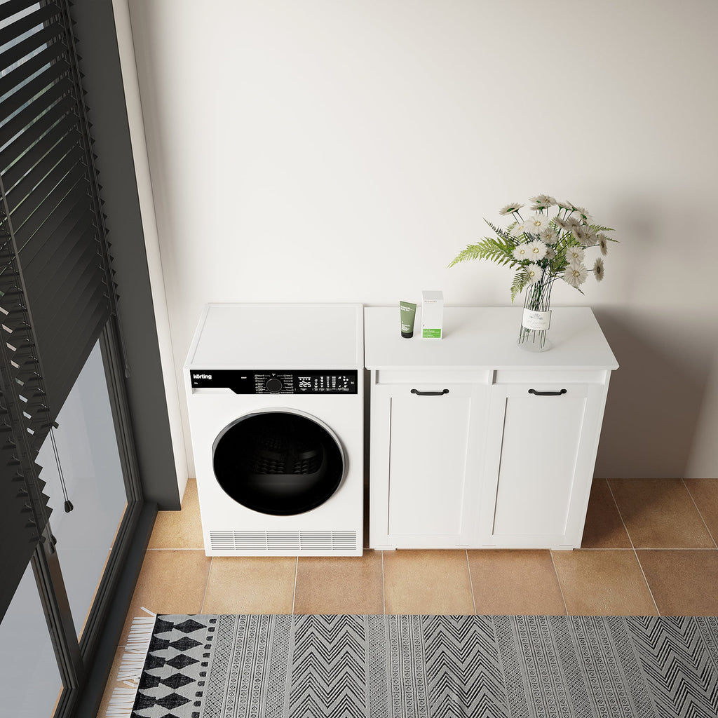 Laundry Cabinet with 2 Removable Liner Bags