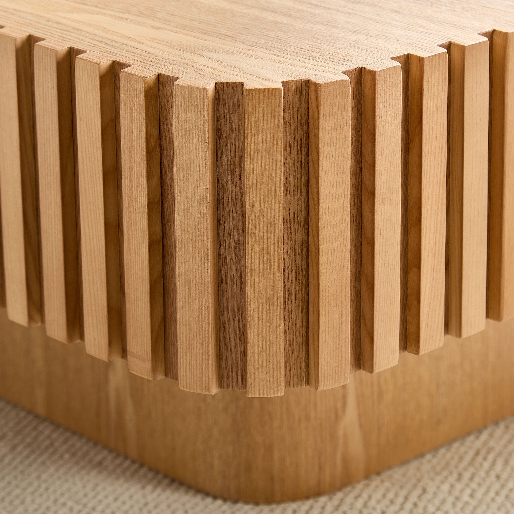 Modern MDF Woode Square Coffee Table