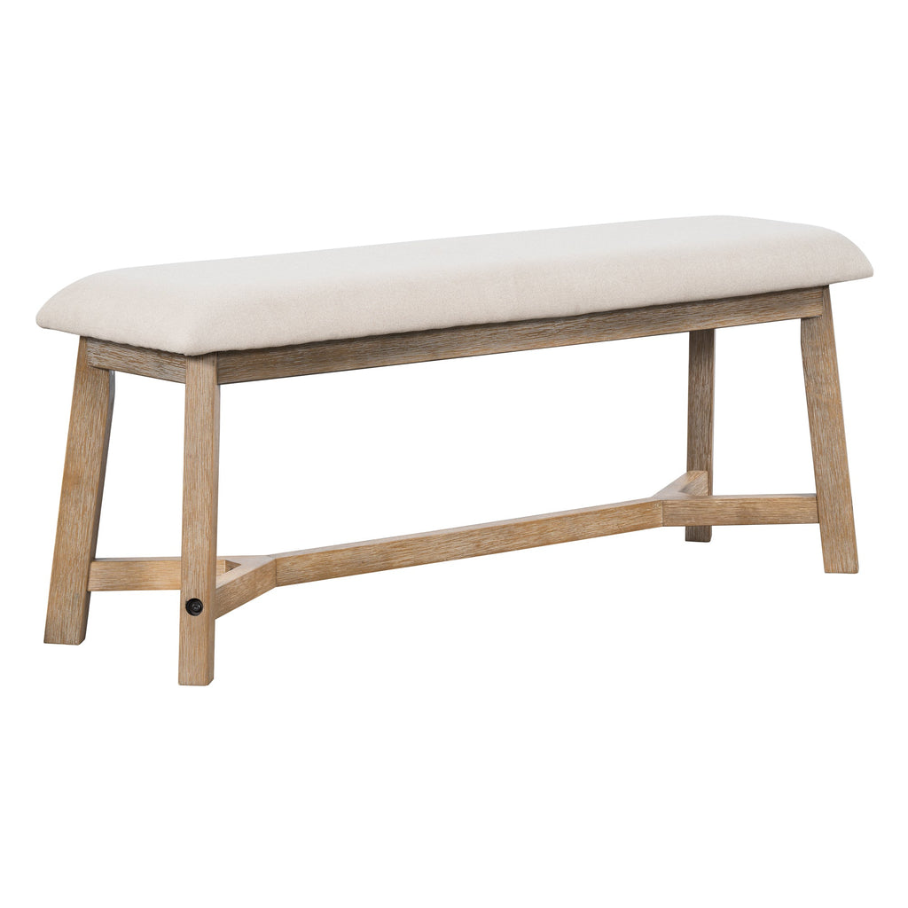 6 Pieces Retro Farmhouse Style Dining Set