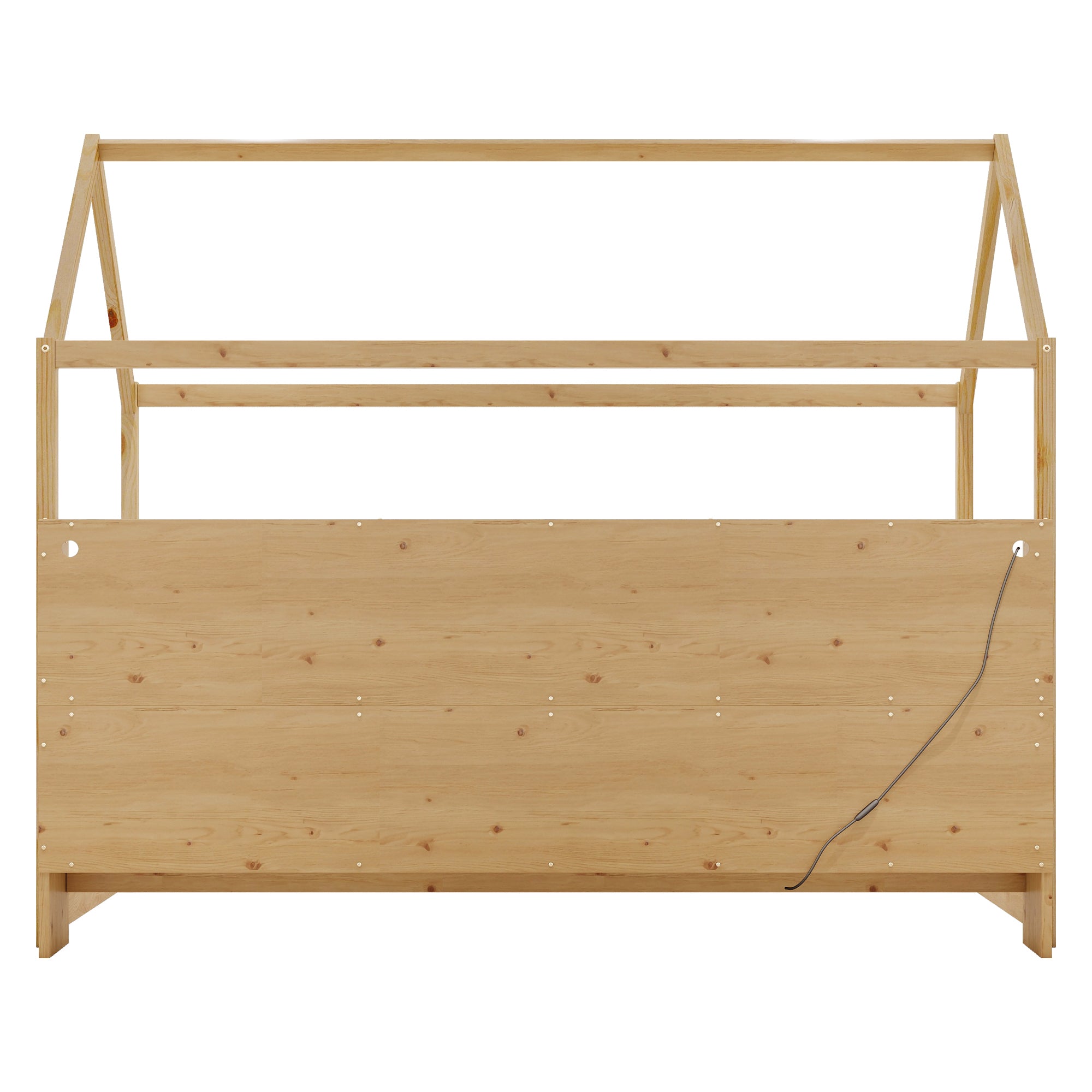Twin Size House Bed with LED Light
