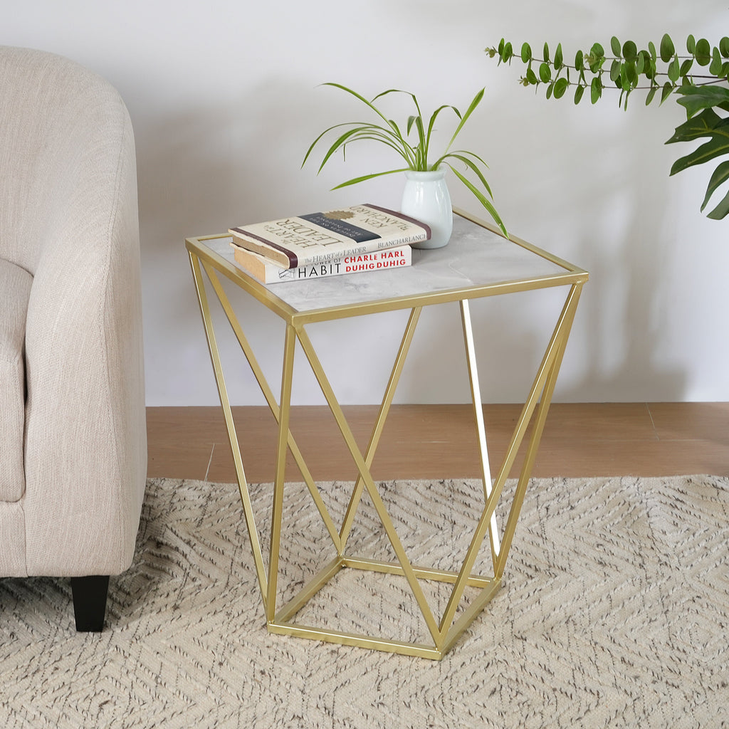 Creative Simiple Glass Side Table