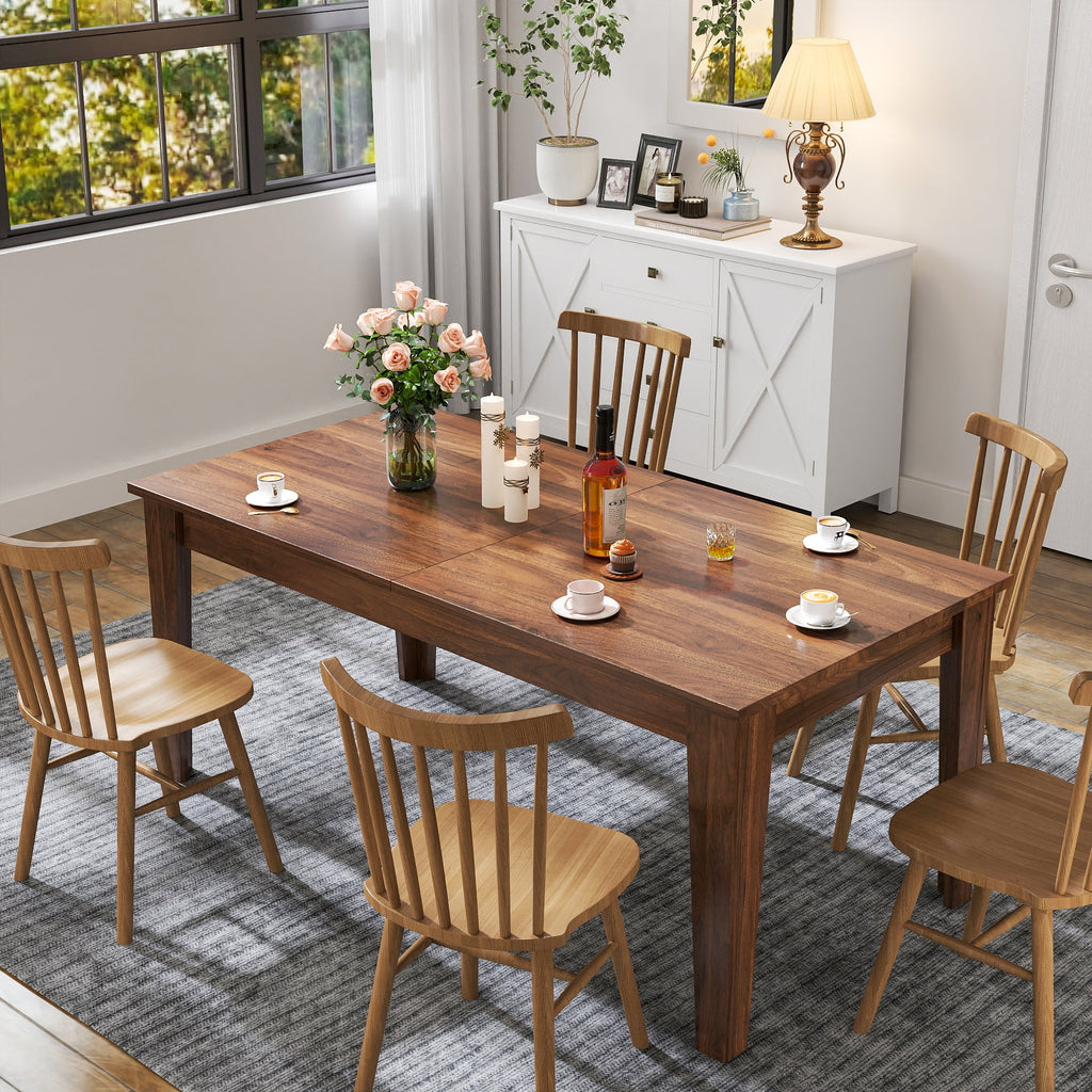 106.3 in Large Extendable Dining Table