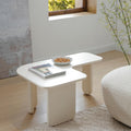 35.43' L-Shape Modern Coffee Table