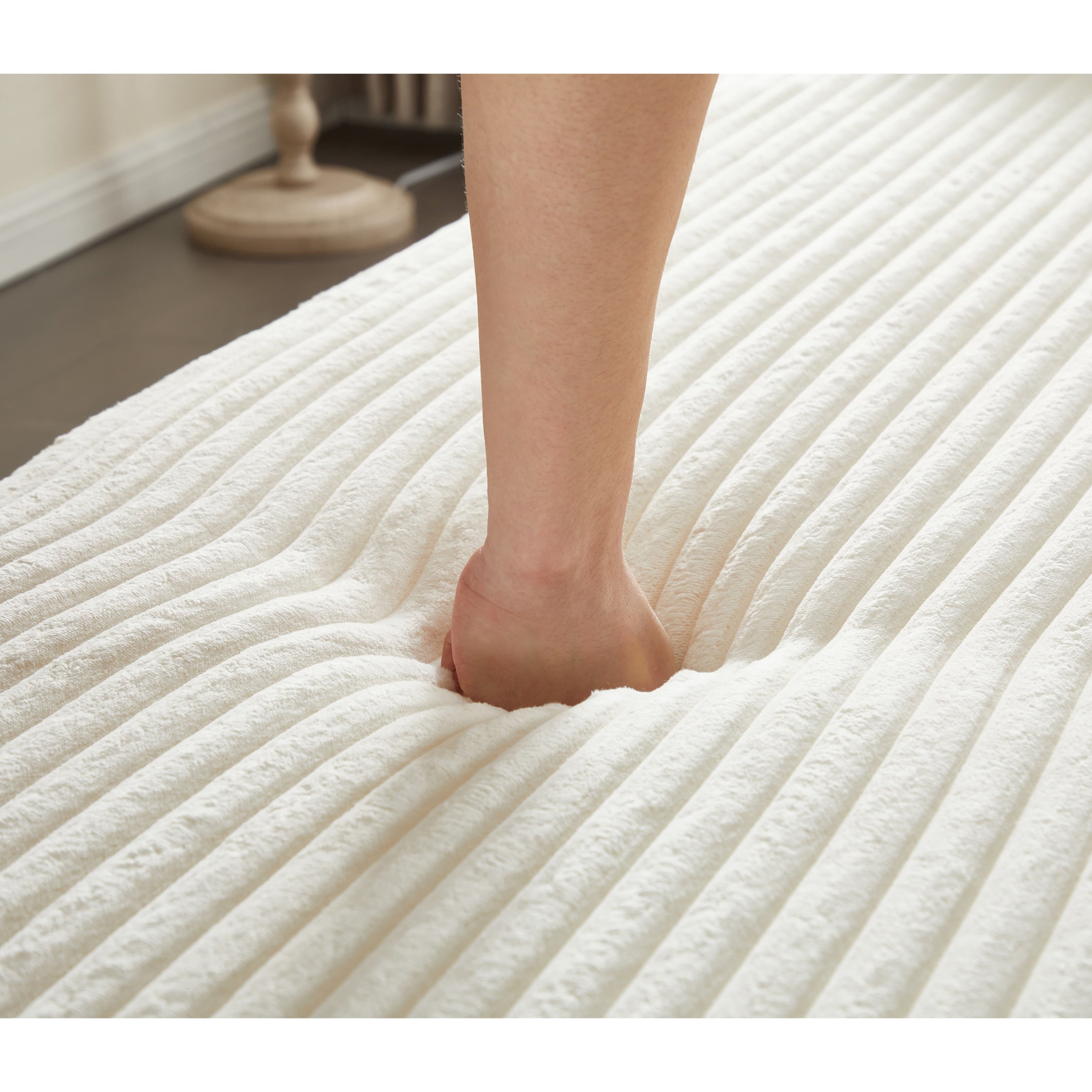 Full Size Convertible Floor Sleeper Sofa Bed