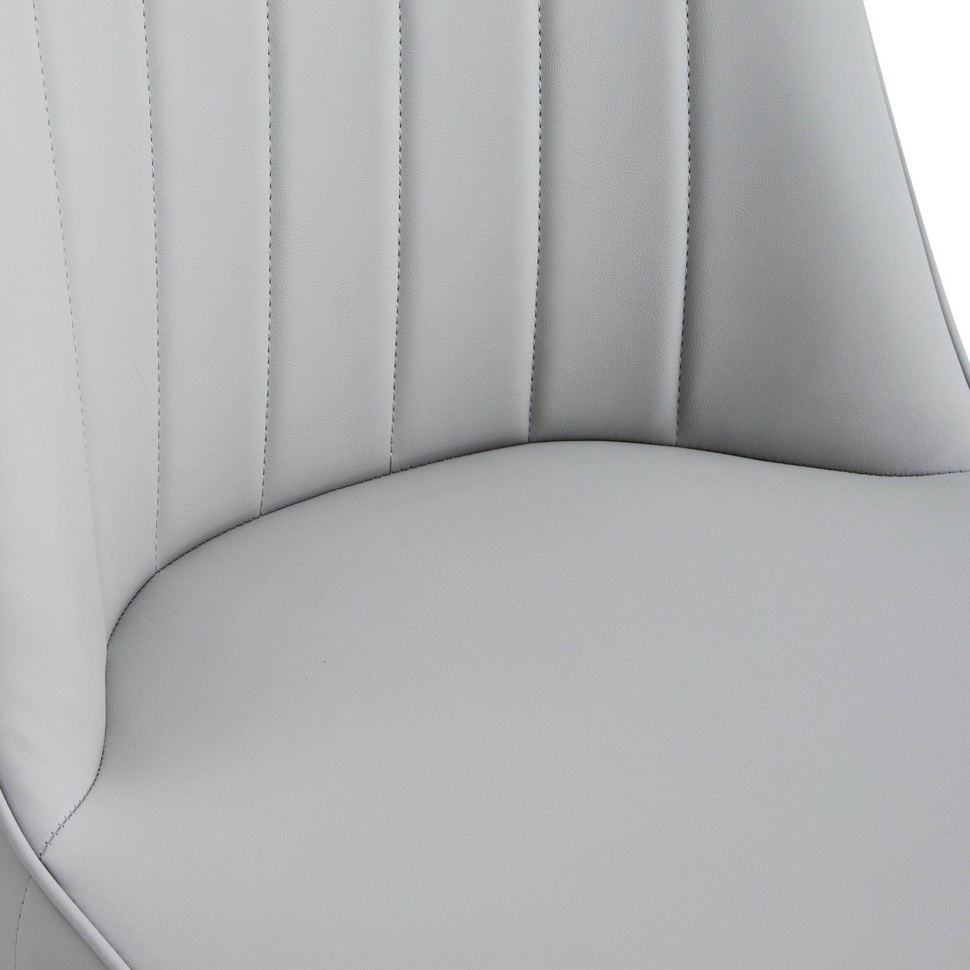 Modern PU Artificial Leather Dining Chairs (Set of 4)