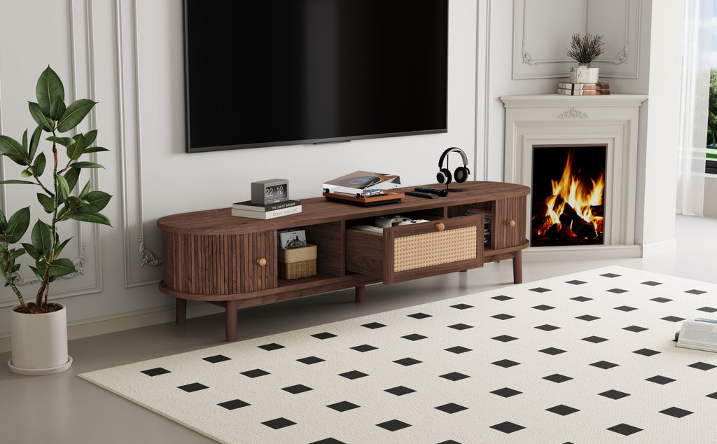 Modern Design TV Stand for 75' TVs