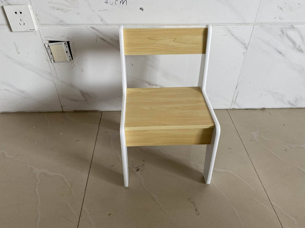 Kids Wooden Table Set with One Chair