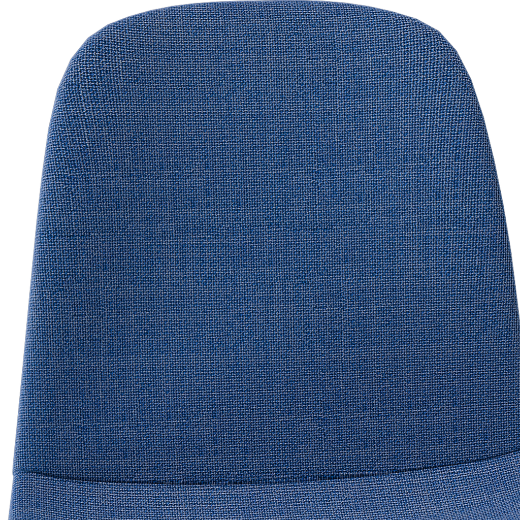Modern Knit Fabric Dining Chairs with Iron Legs (Set of 4)