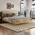 Premium Rubber Wood Platform Bed Frame