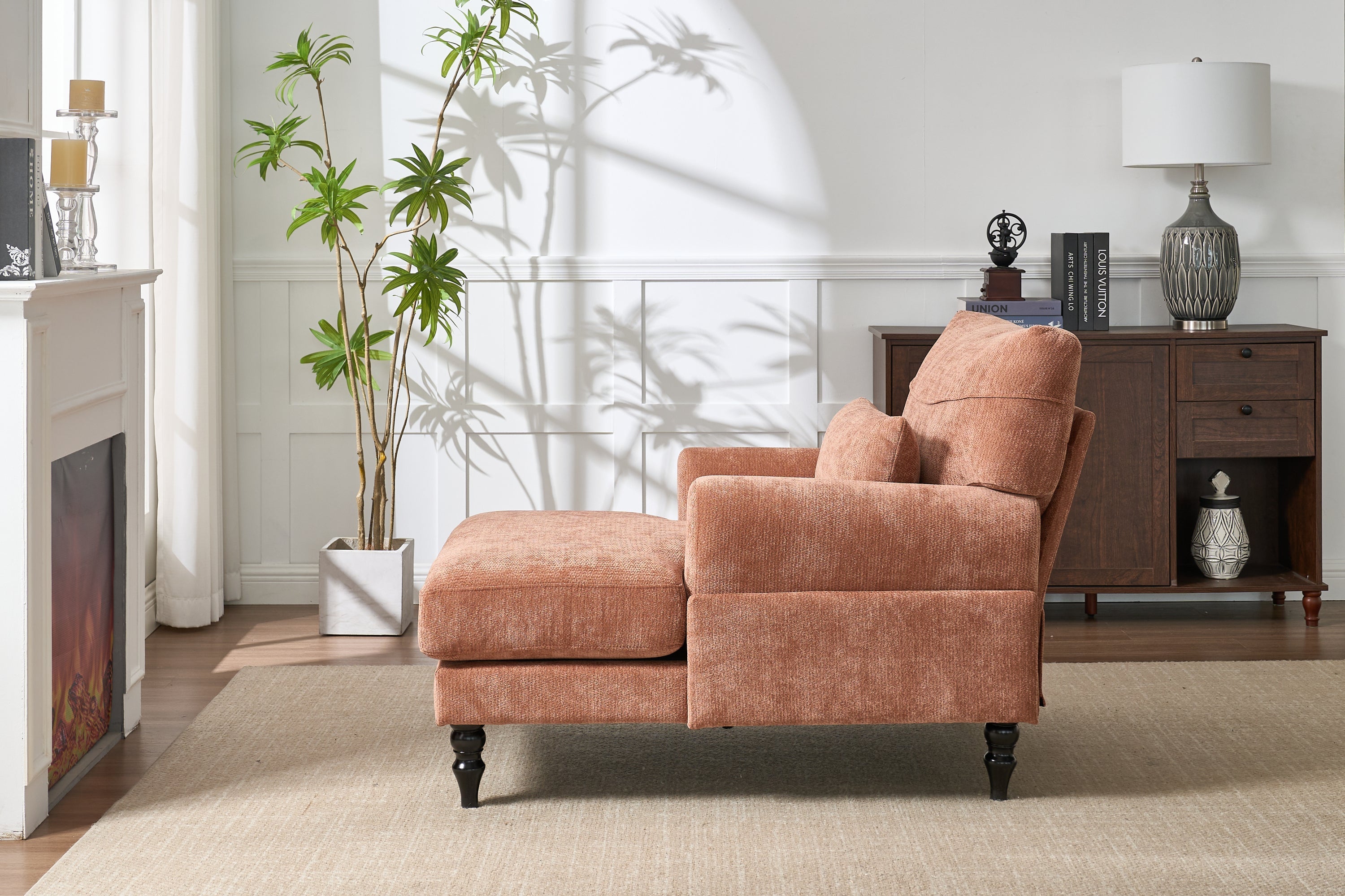 Modern Upholstered Indoor Leisure Sofa Chair