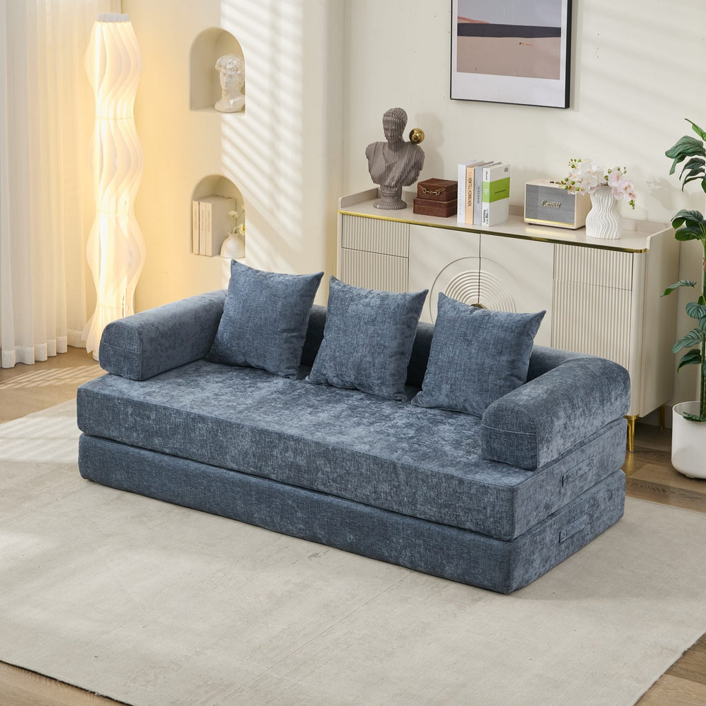 Comfy Convertible Folding Mattress Sofa Bed