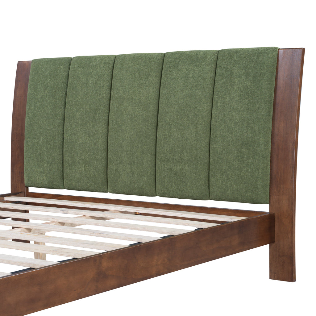 Queen Size Premium Pine Wood Queen Bed Frame