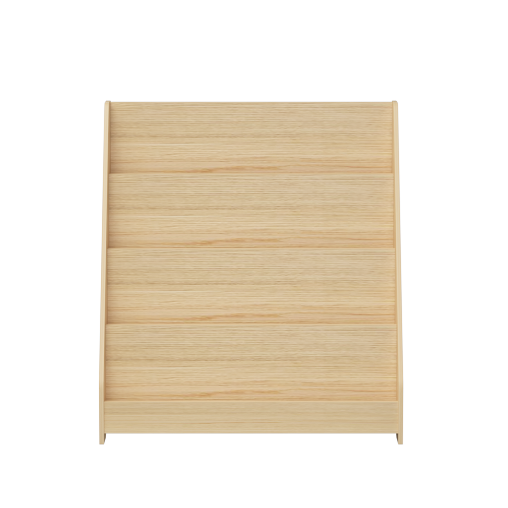 4-Tier MDF Toddler Book Display Shelves Kids Bookshelf