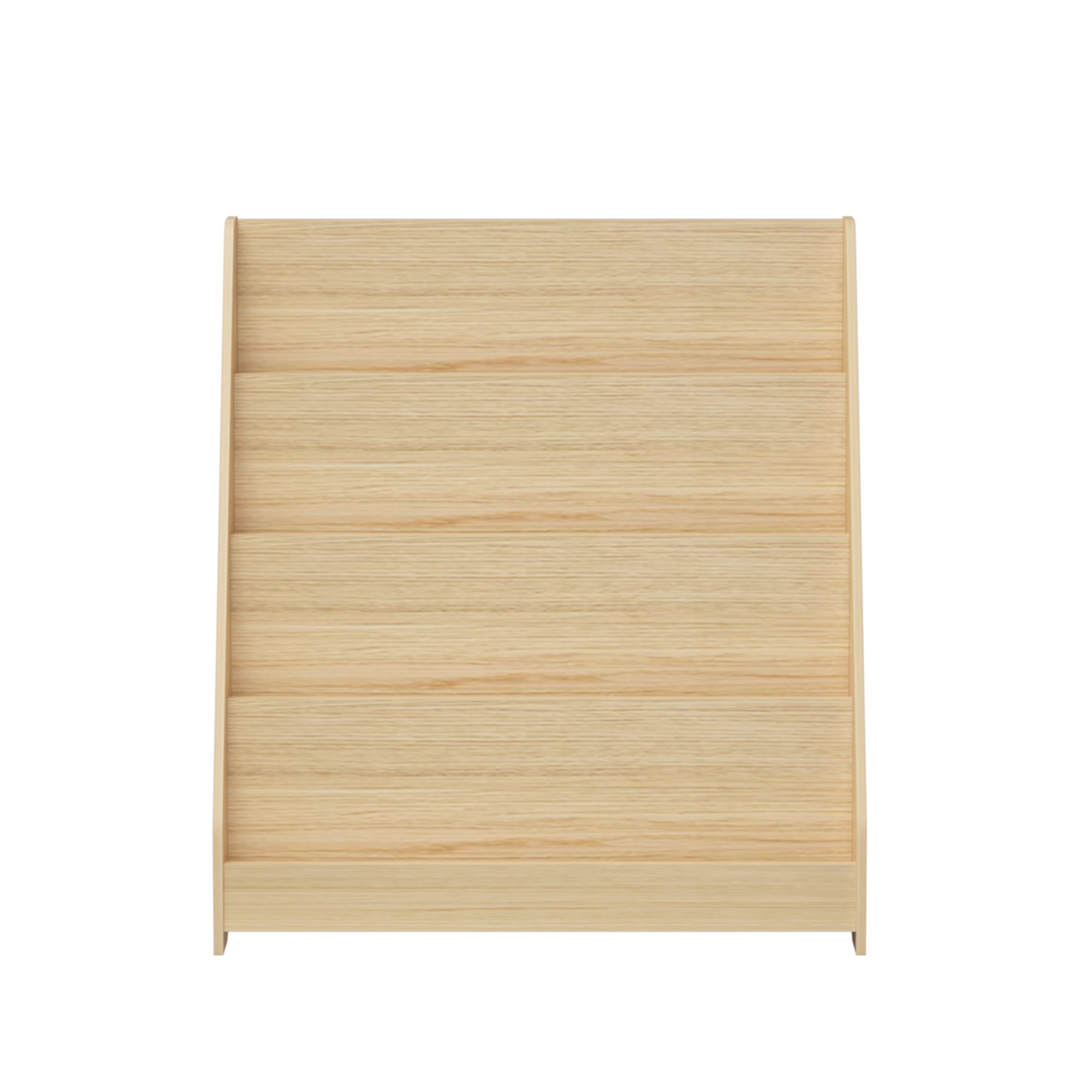 4-Tier MDF Toddler Book Display Shelves Kids Bookshelf
