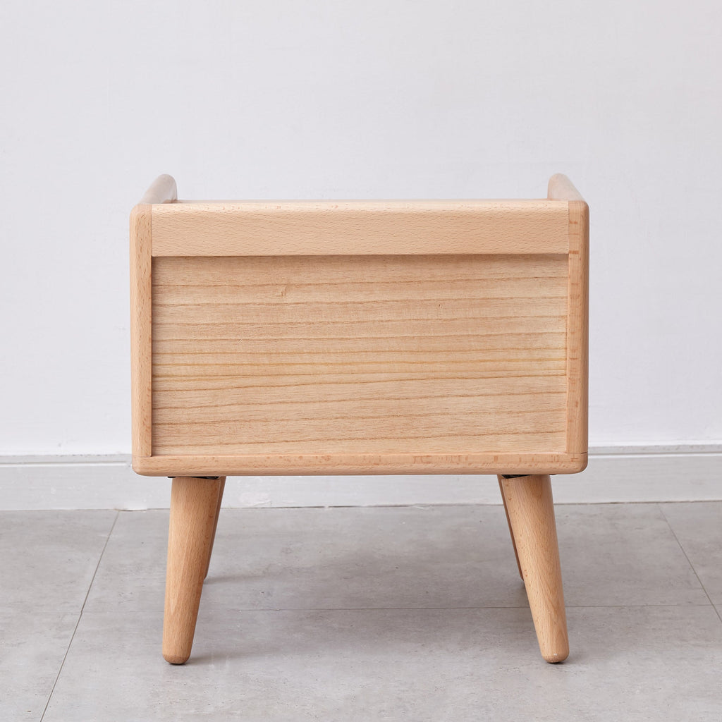 Pure Solid Wood Nordic Bedside Cabinet