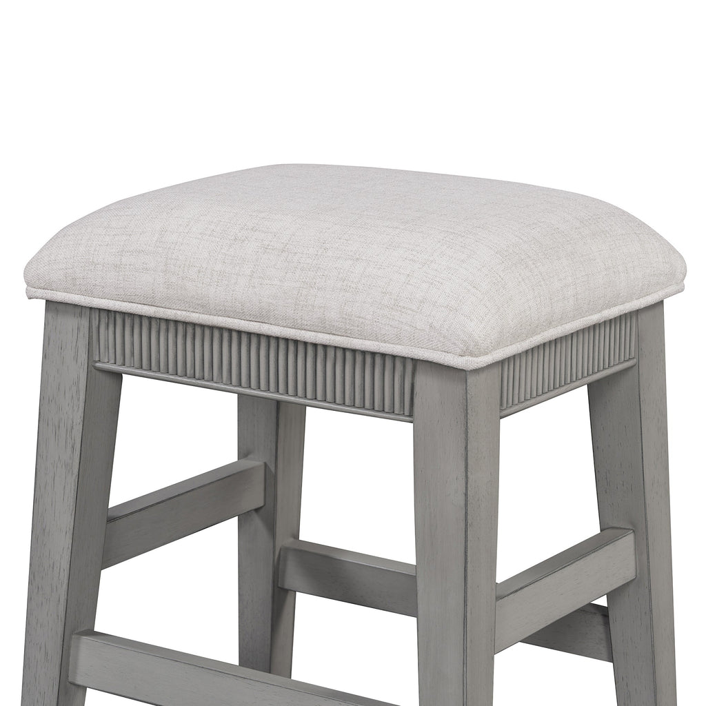 Retro Kitchen Table and Chairs Set with 3 Storage Drawers