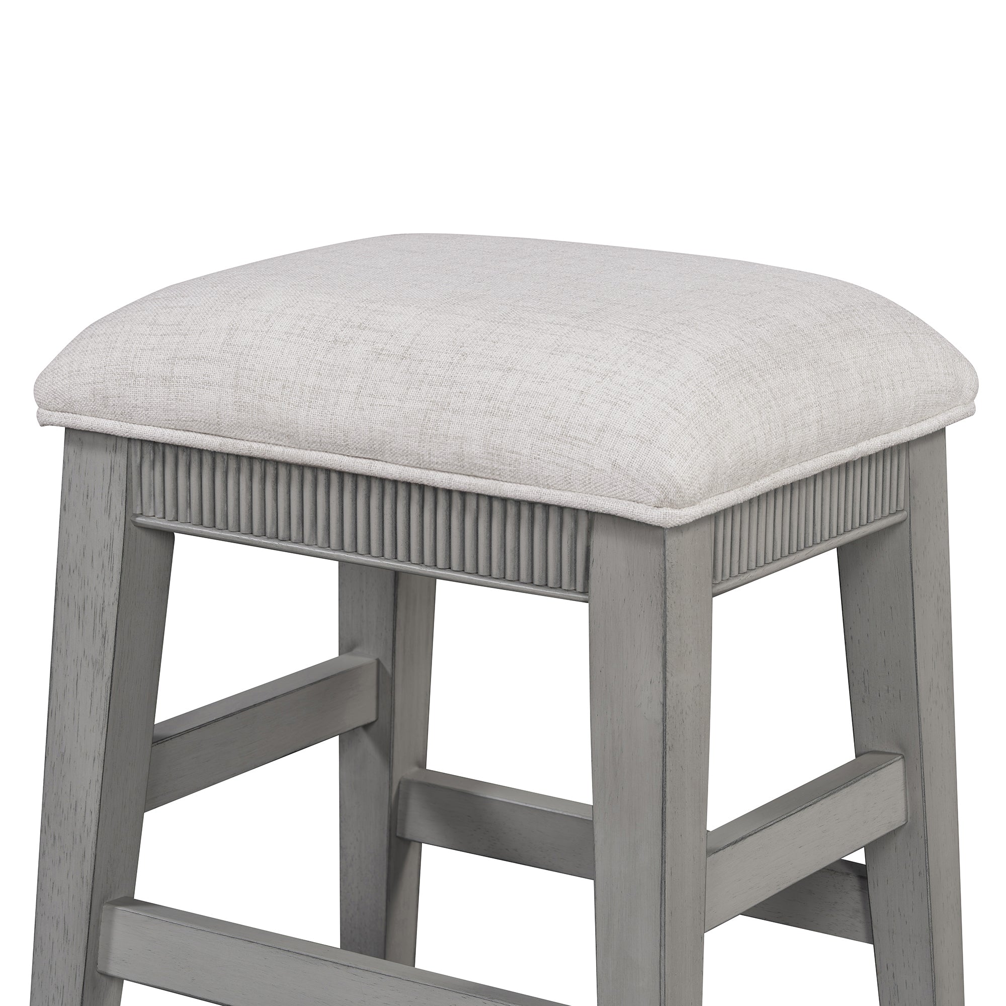 Retro Kitchen Table and Chairs Set with 3 Storage Drawers