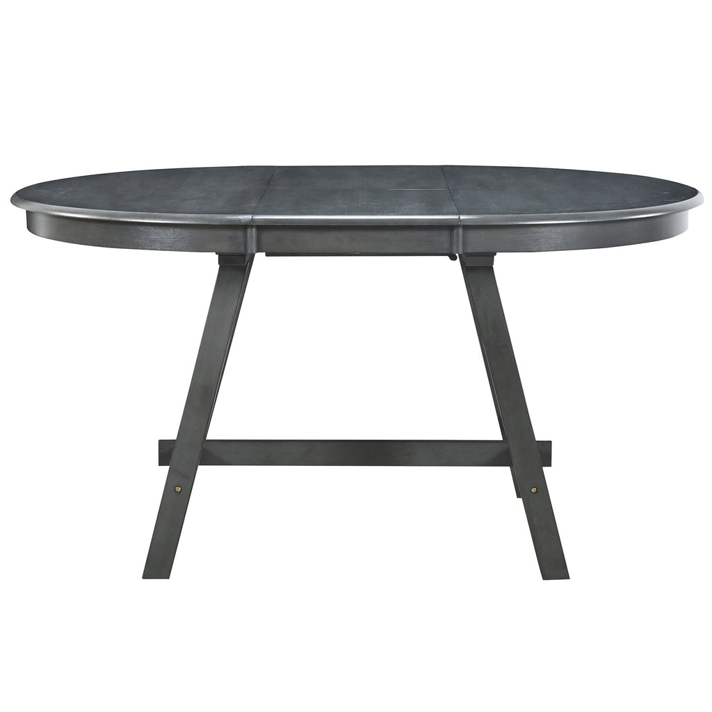 Modern Farmhouse 5-Piece Wood Dining Table Set