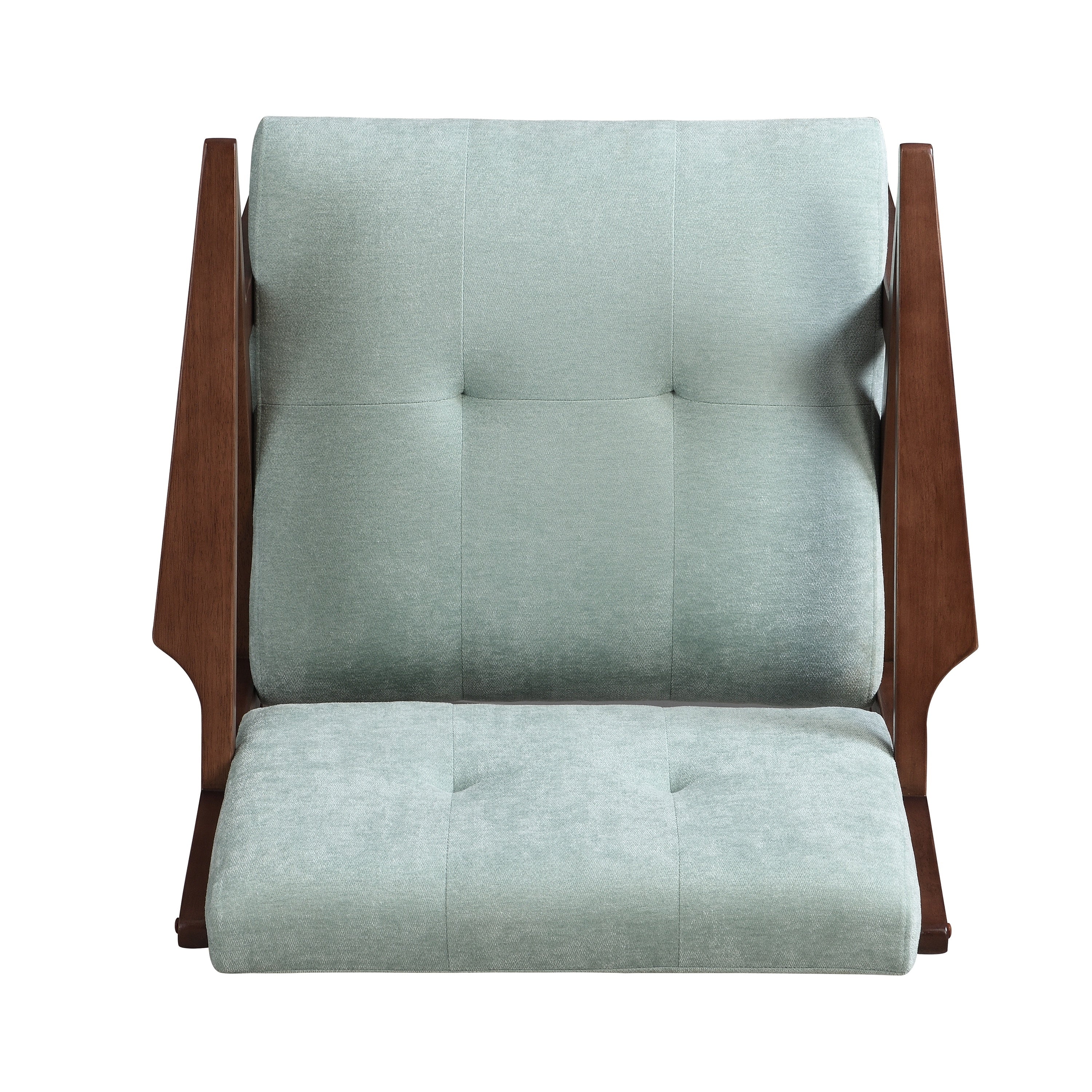 Mid-Century Modern Accent Chair with Plush Cushions