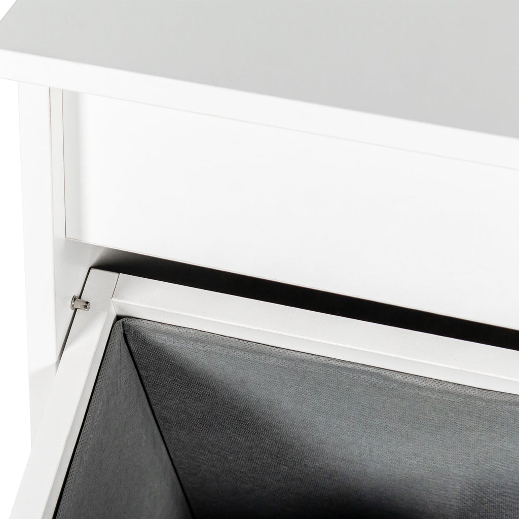 Laundry Cabinet with 2 Removable Liner Bags