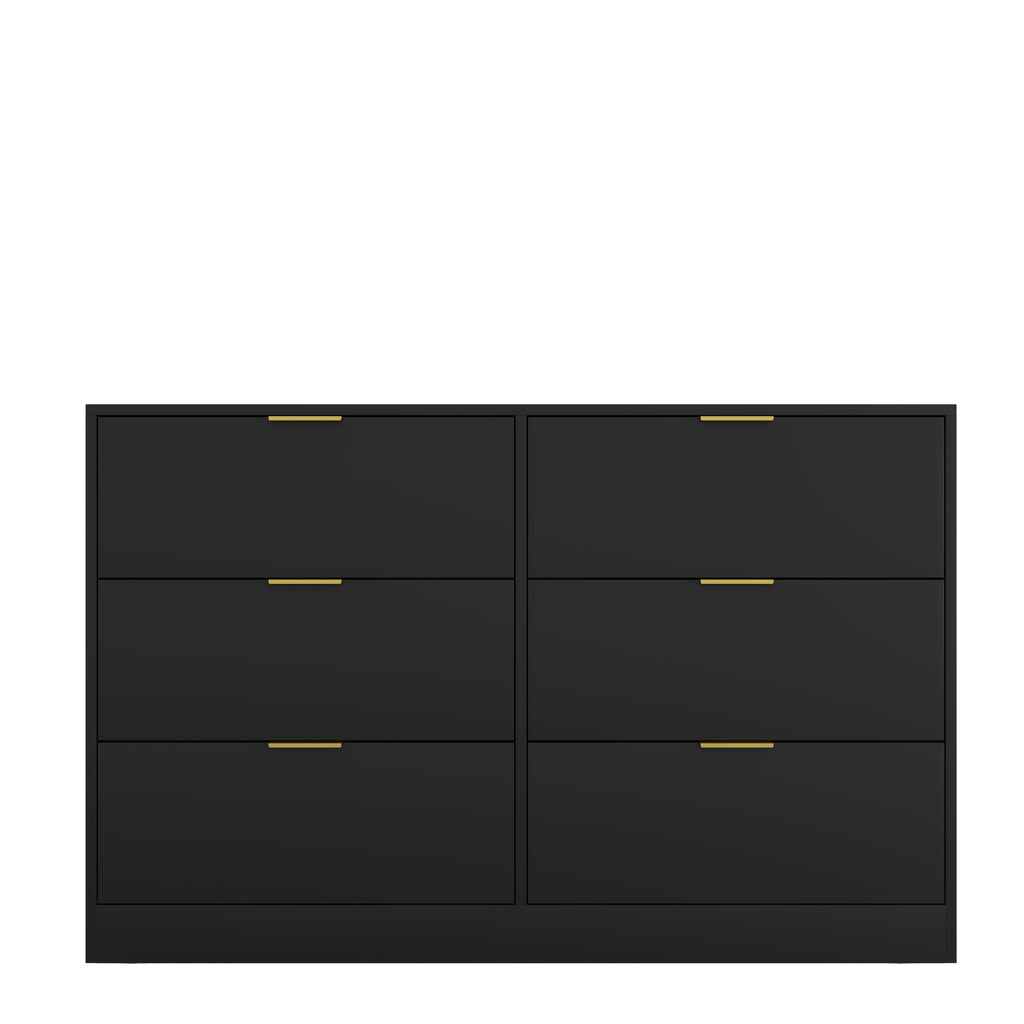 Modern 6-Drawer Dresser for Bedroom