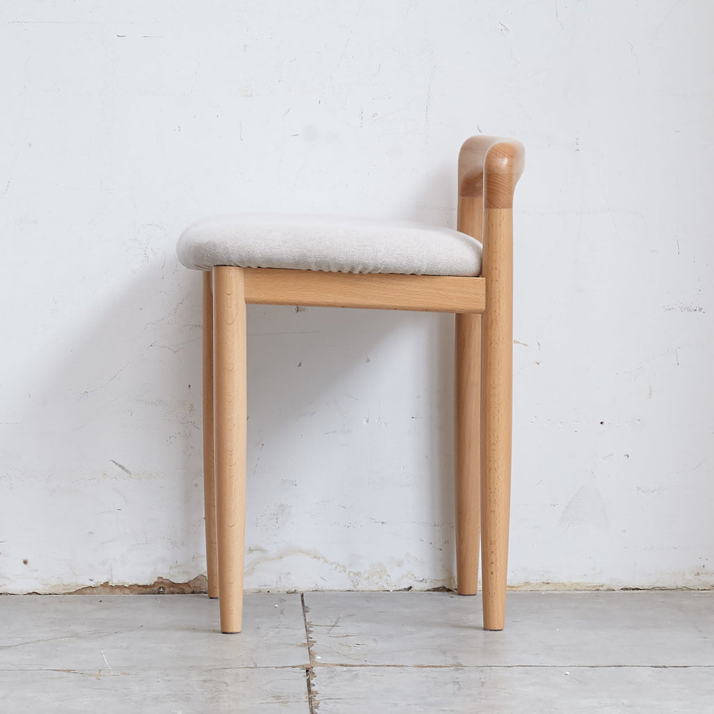 Natural Solid Beech Wood Bench
