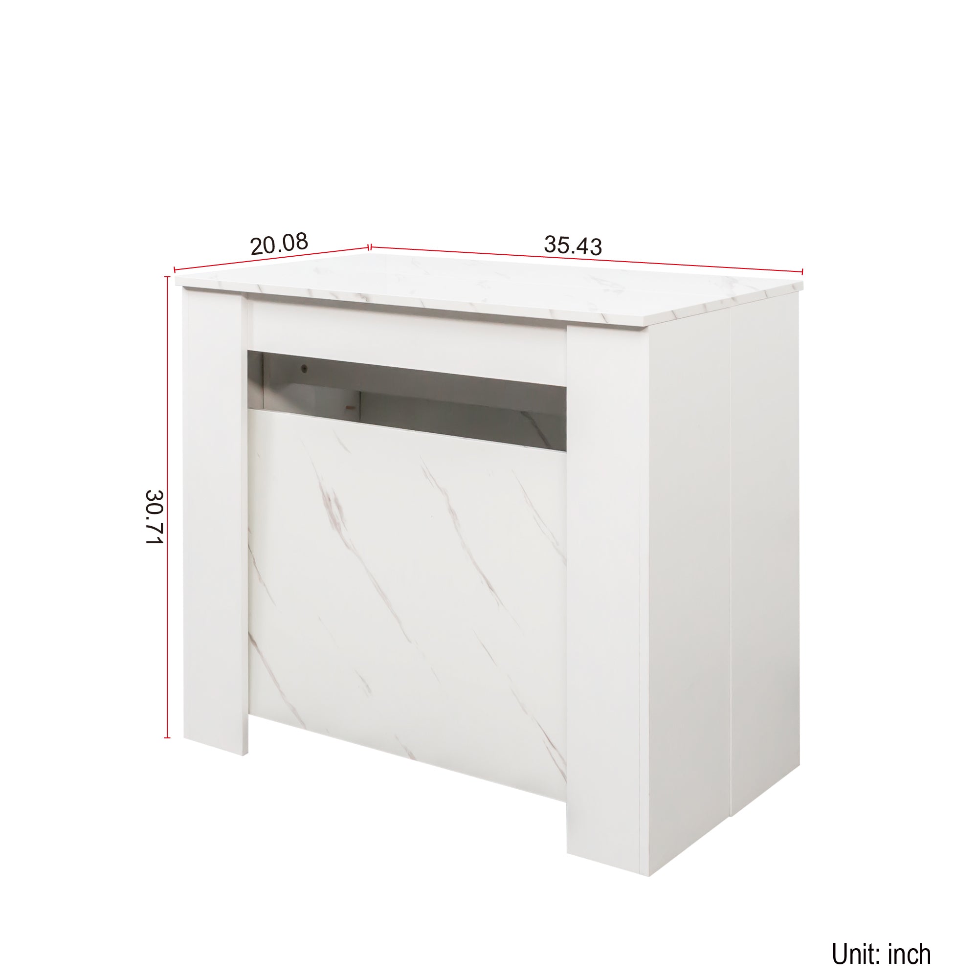 Multifunctional Extendable Console Table
