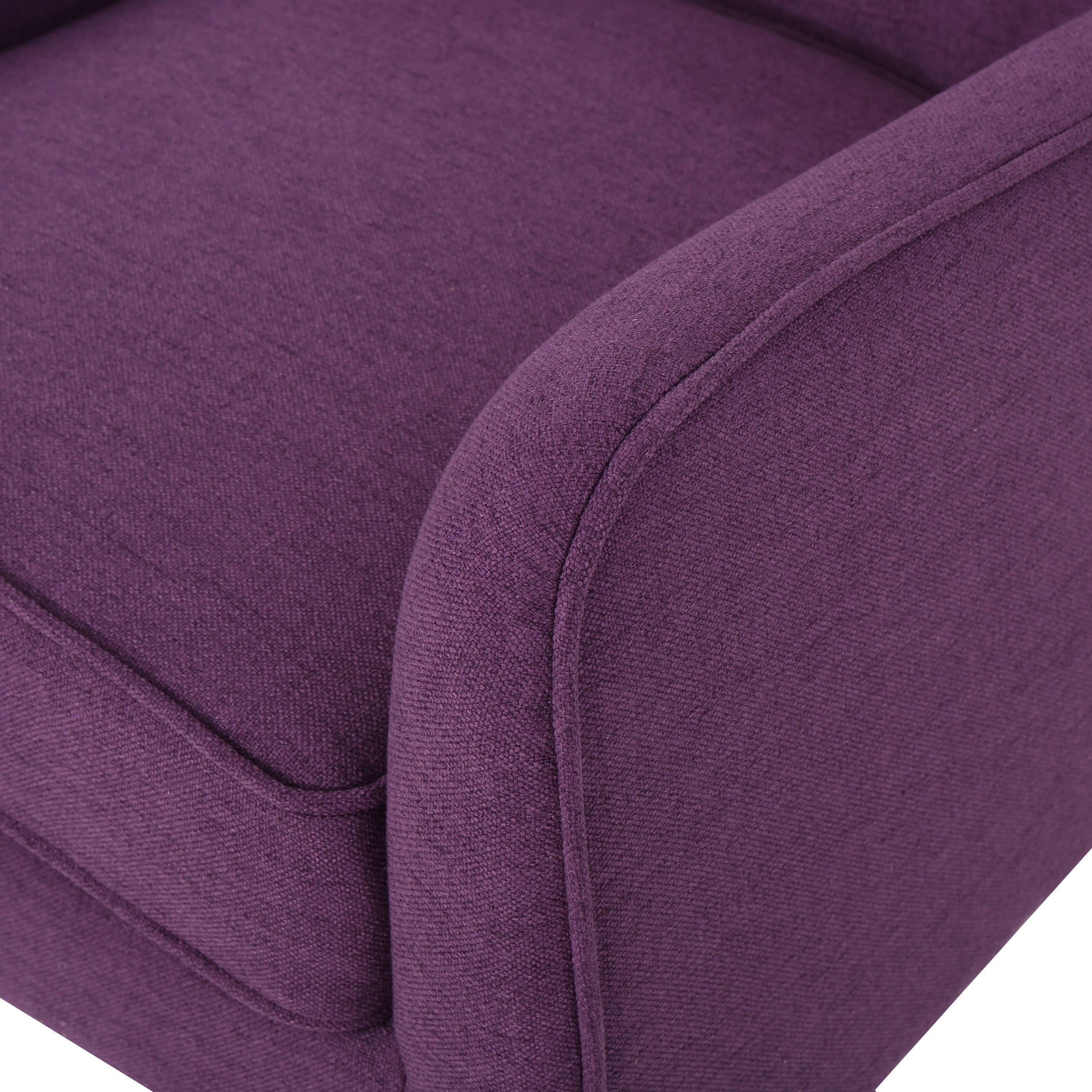 Mid-Century Modern Arm Chair with Tufted Back