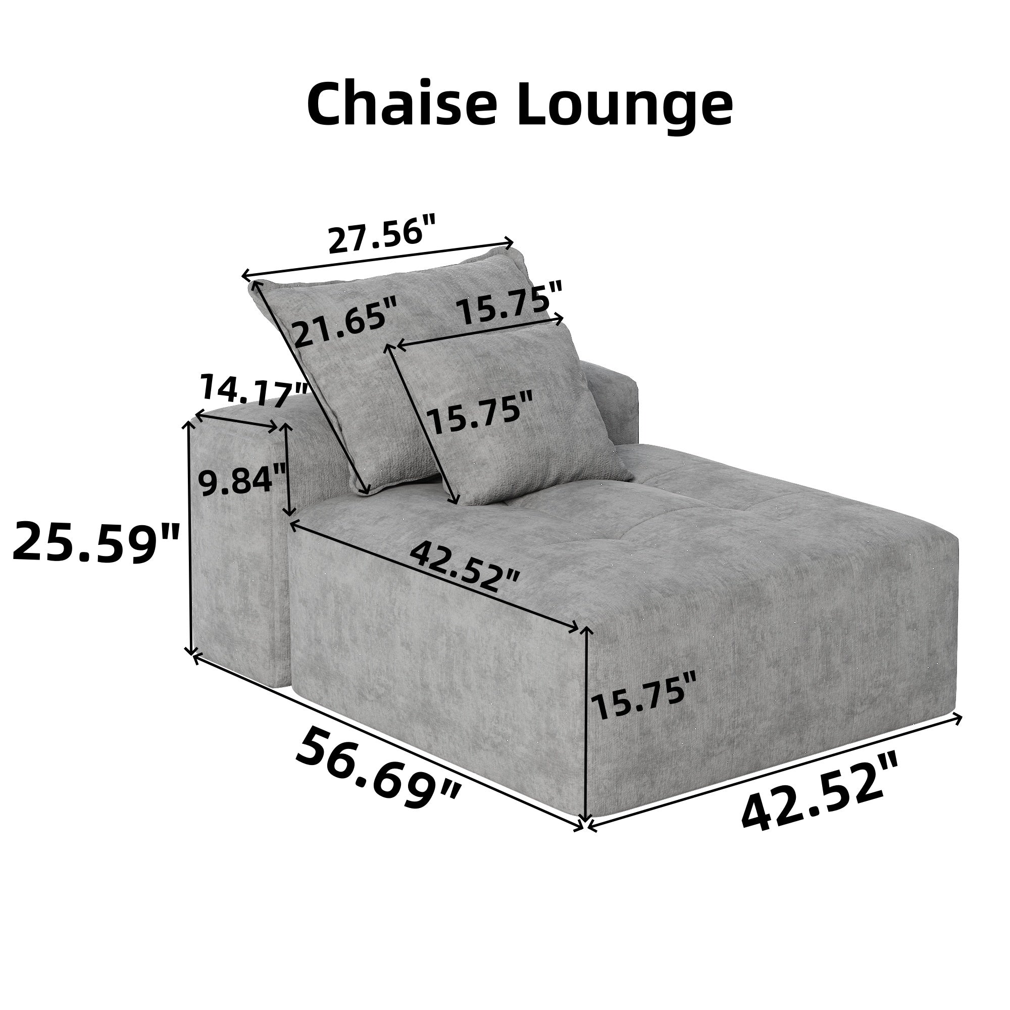 Modern Oversized Modular Sectional DIY Sofa