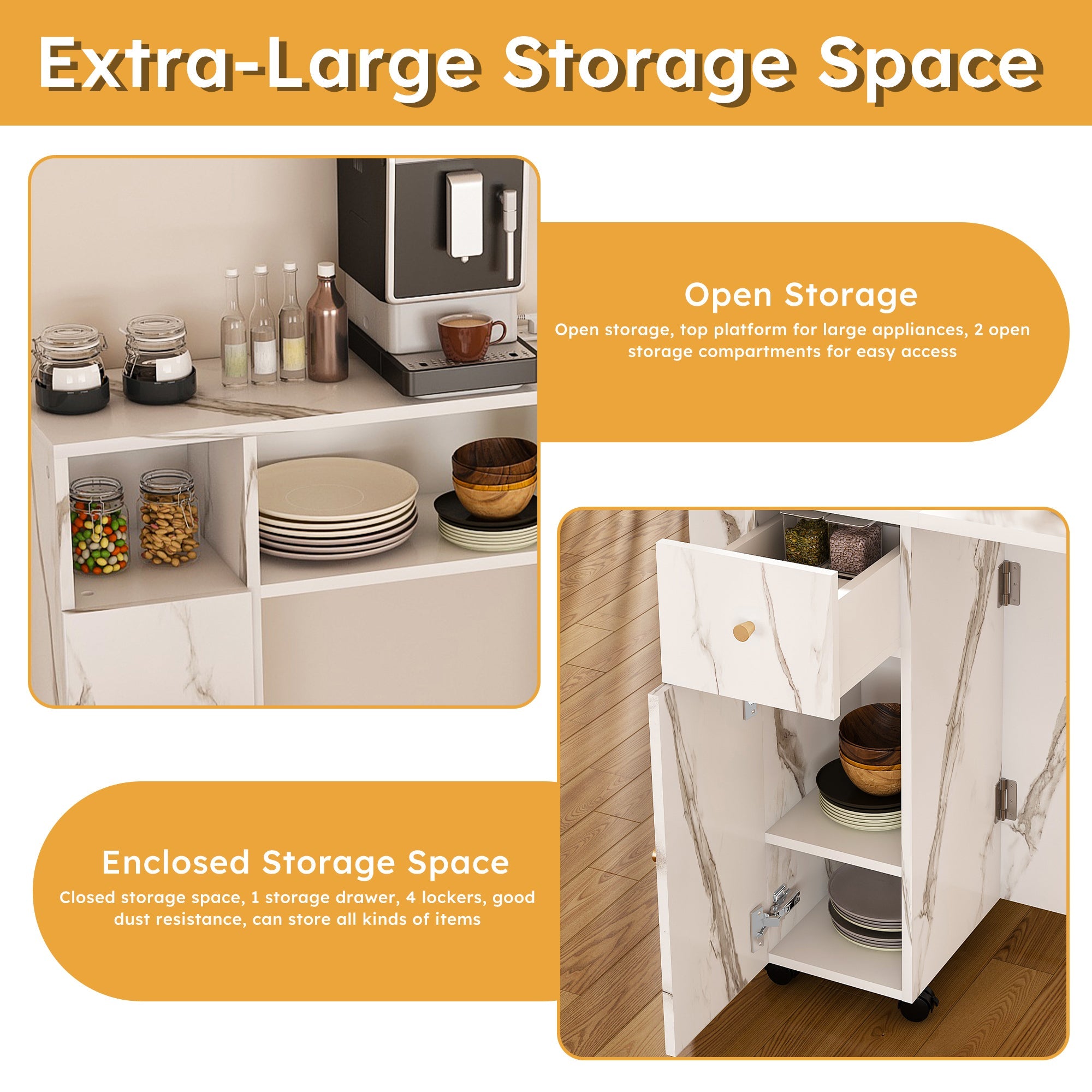 Multifunctional Folding Dining Table