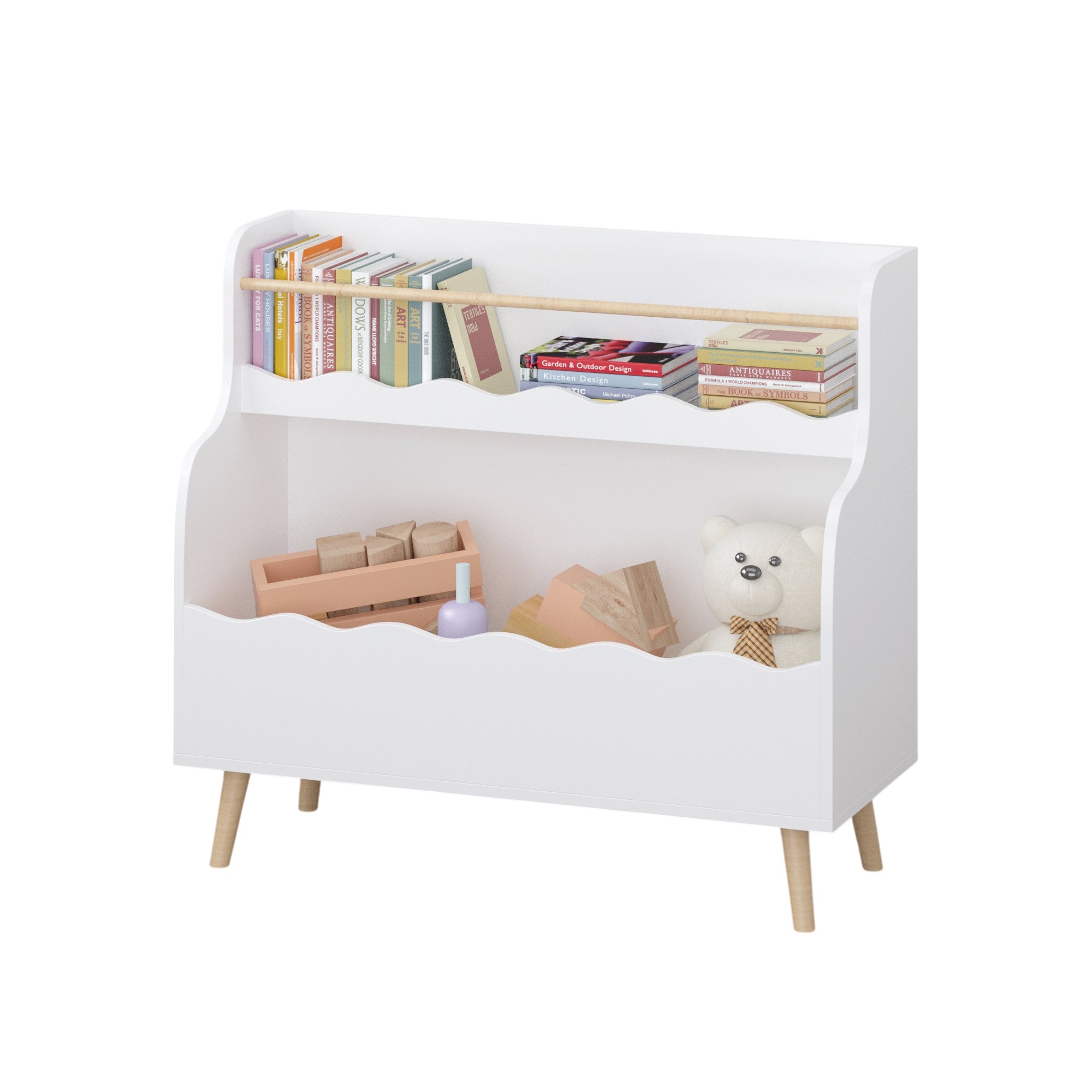 Children Toy Storage Cabinet Organizer