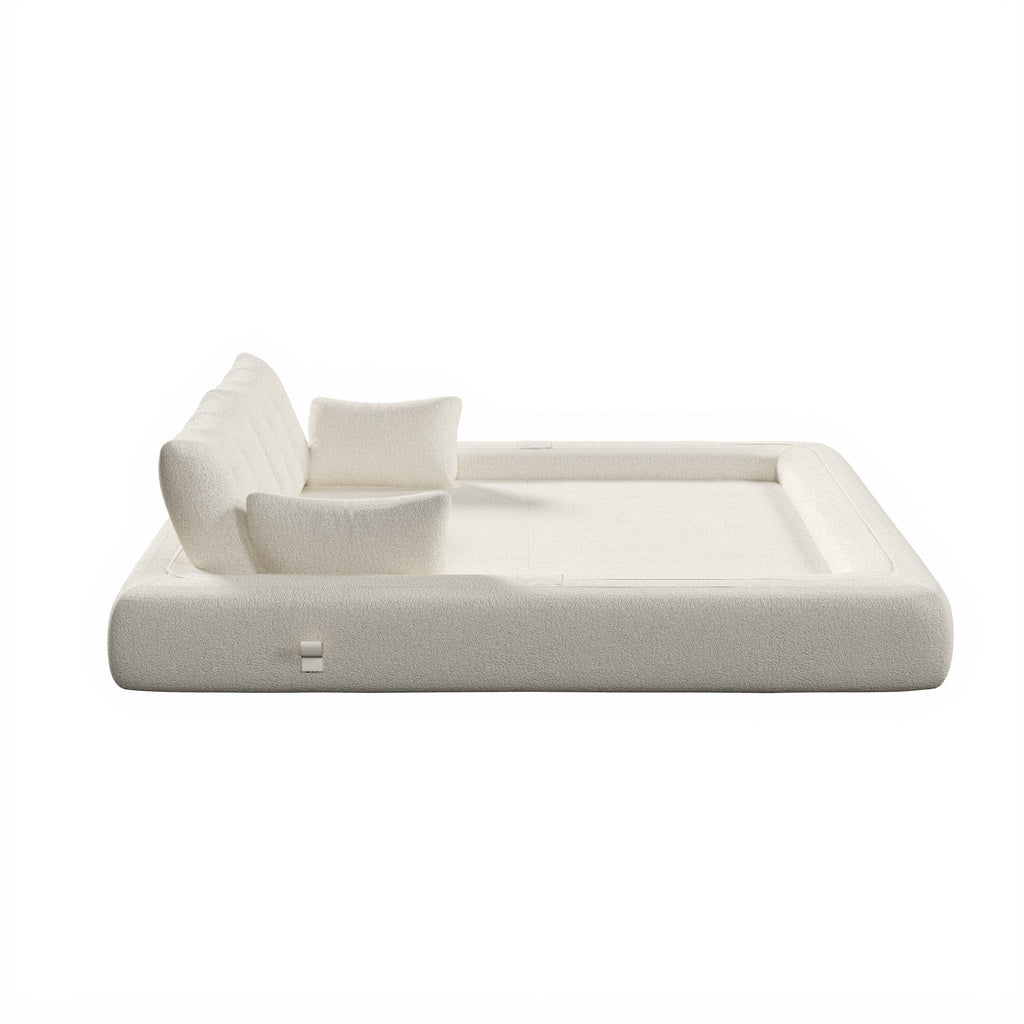 78.7 ' Multi-Functional Teddy Foldable Sofa Bed