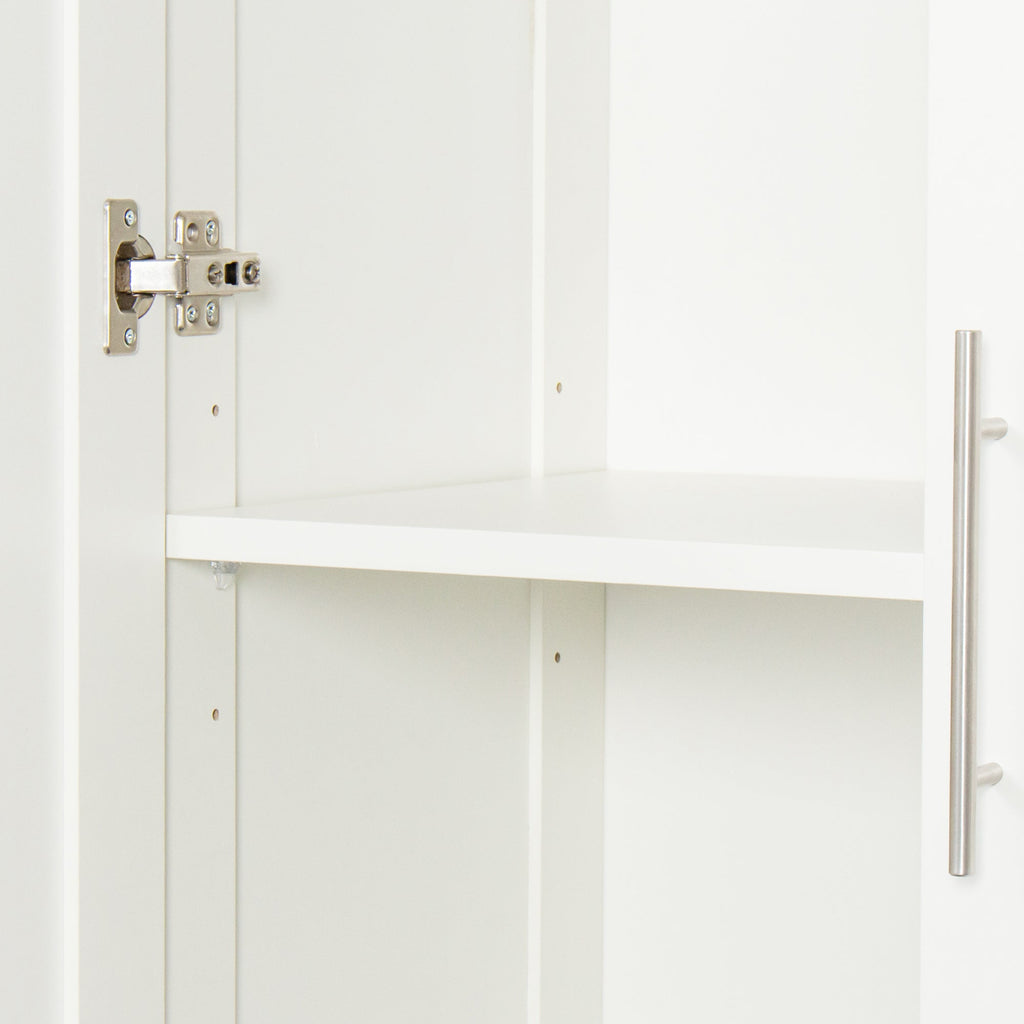 Kitchen Pantry Storage Cabinets with 2 Door and 3  Shelves