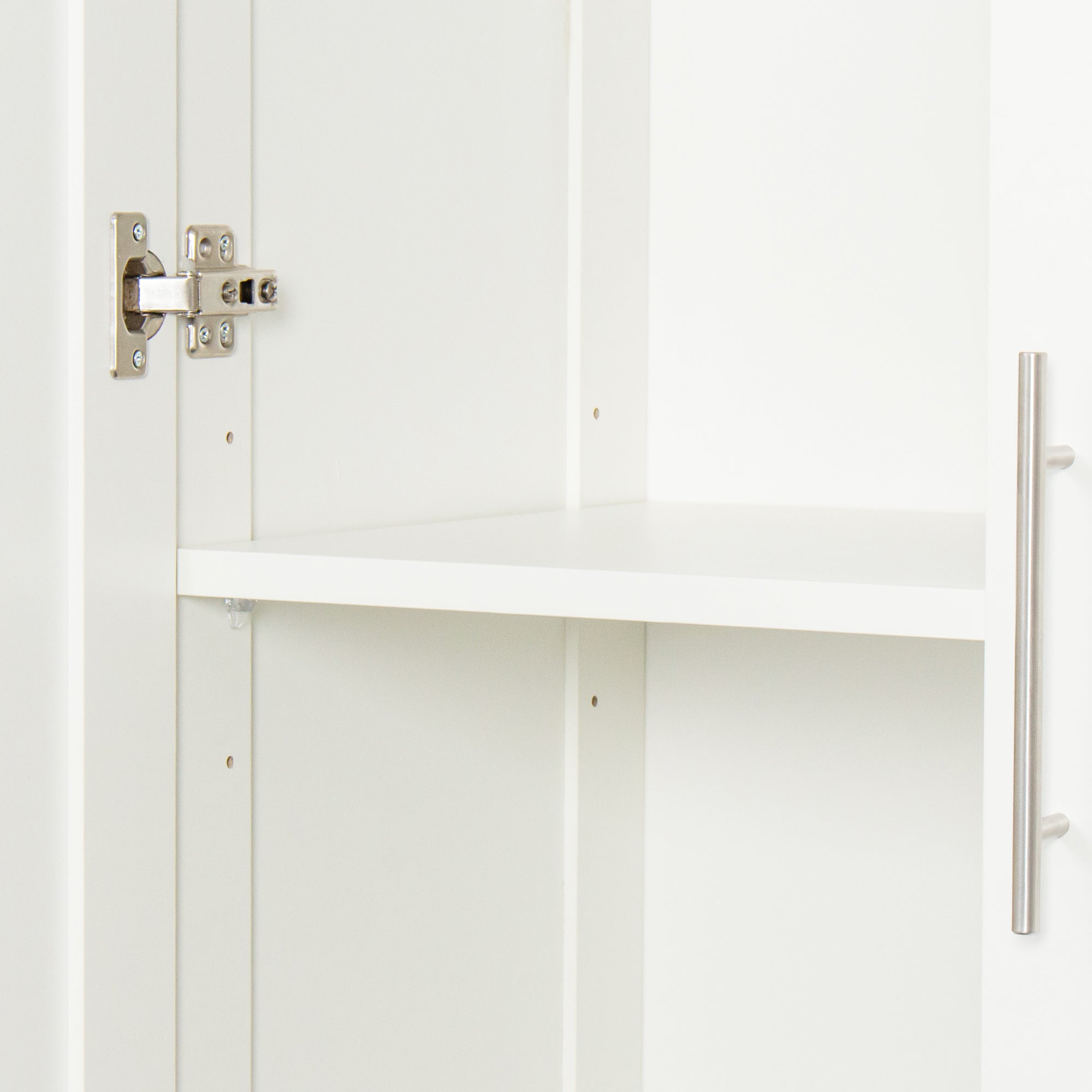 Kitchen Pantry Storage Cabinets with 2 Door and 3  Shelves