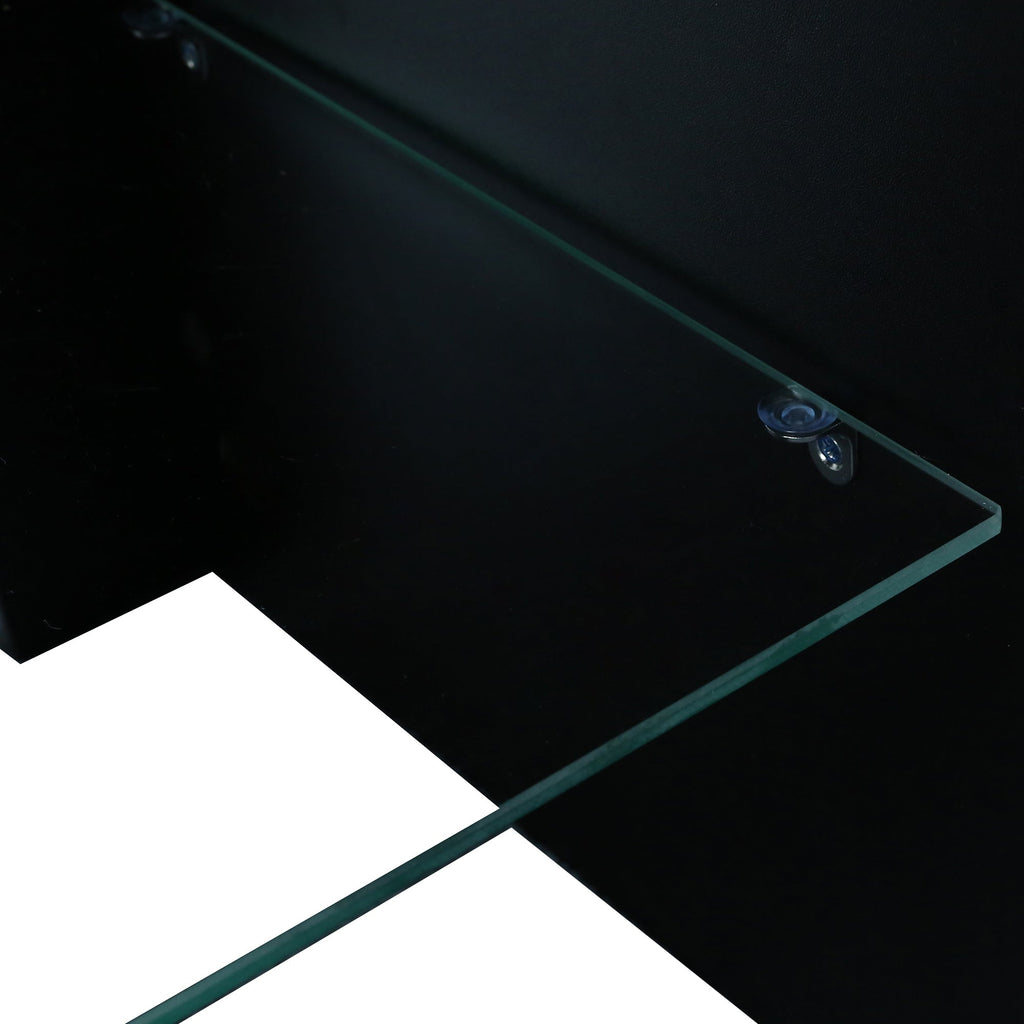 Modern Remote Control 20 Colors LED Lights TV Stand
