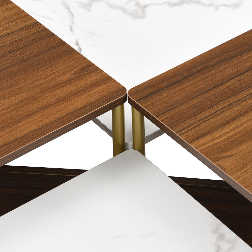 Modern Nesting Coffee Tables Set of 4