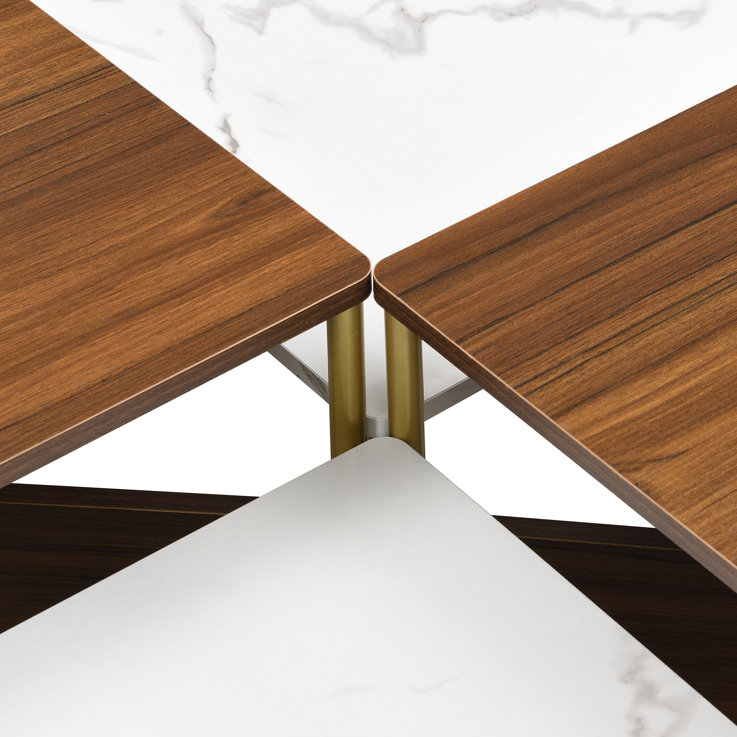 Modern Nesting Coffee Tables Set of 4
