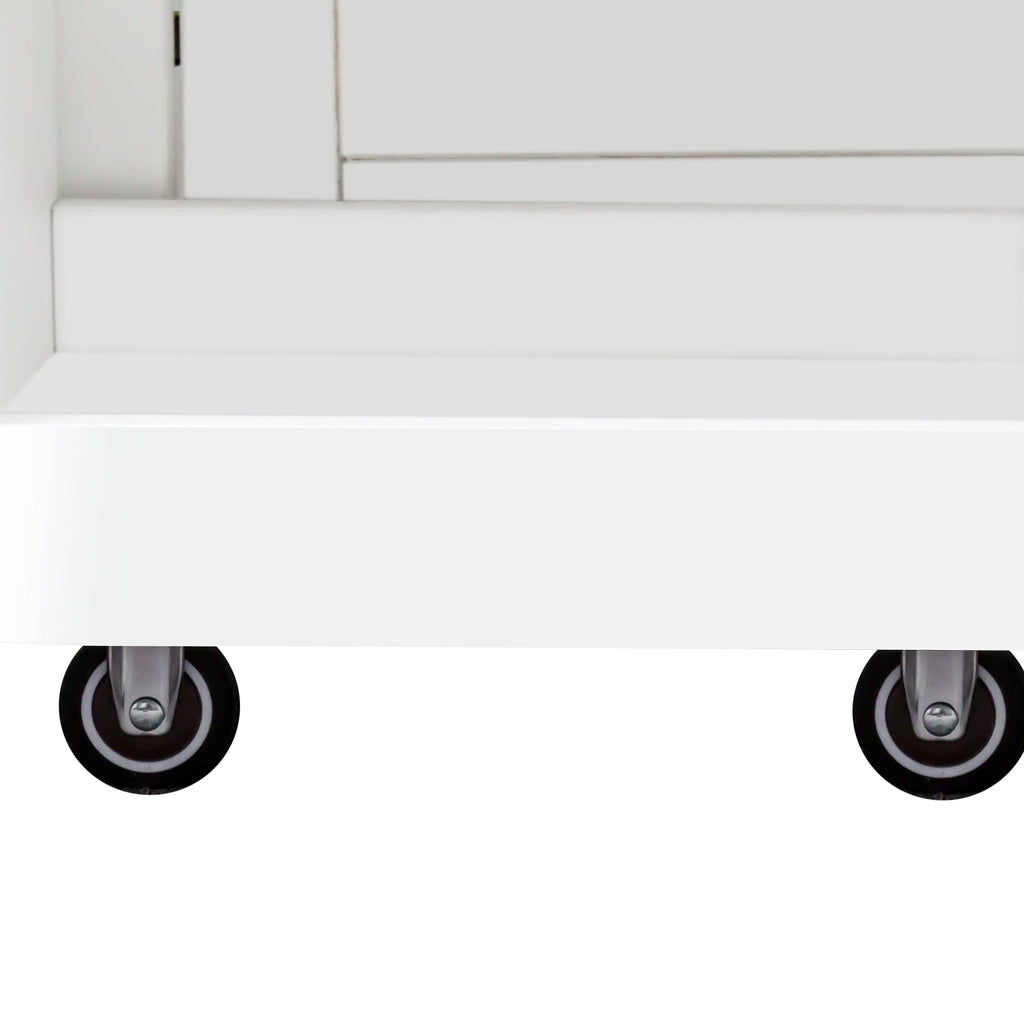 Farmhouse Pantry Organizers Cabinet with 4 Doors