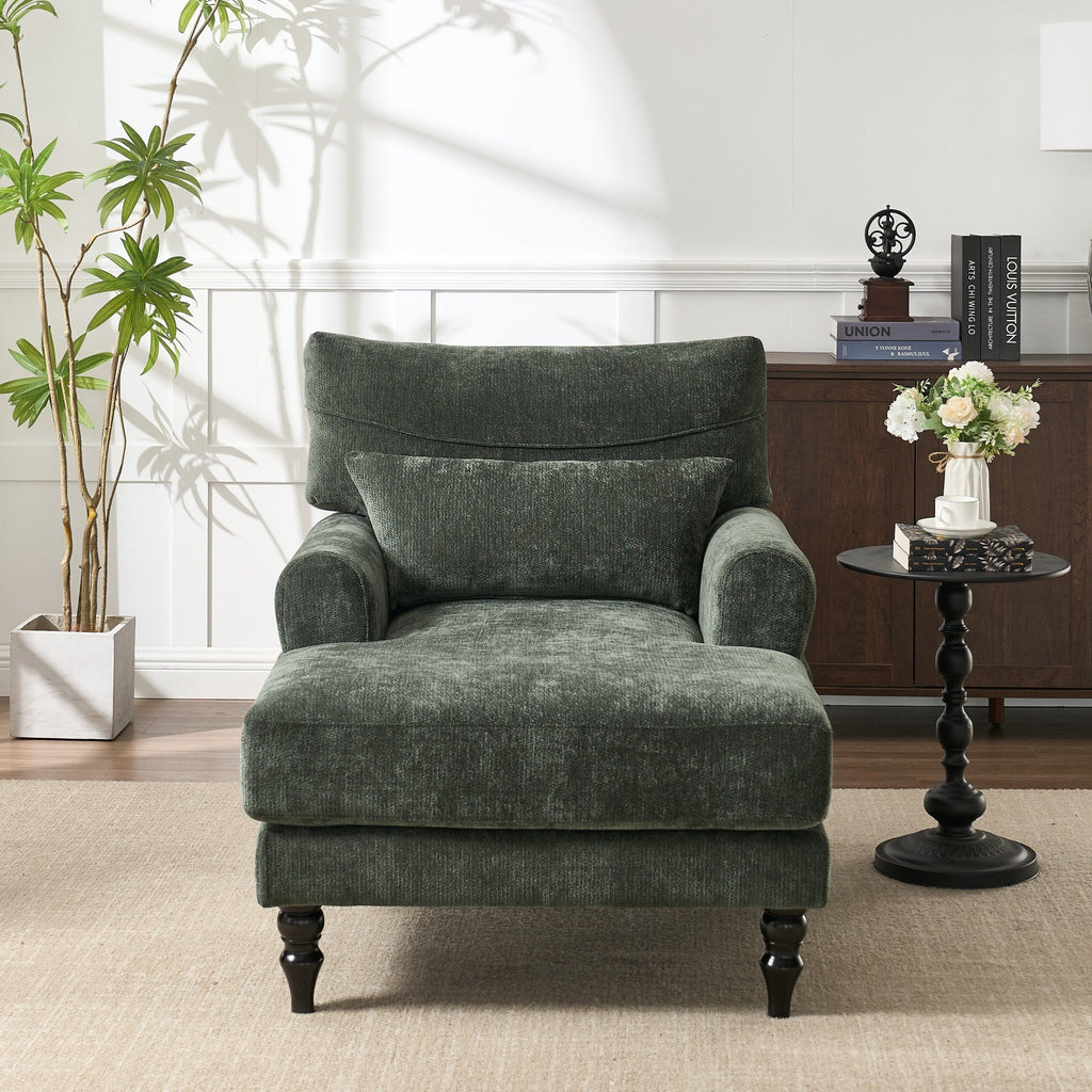 Modern Upholstered Indoor Leisure Sofa Chair