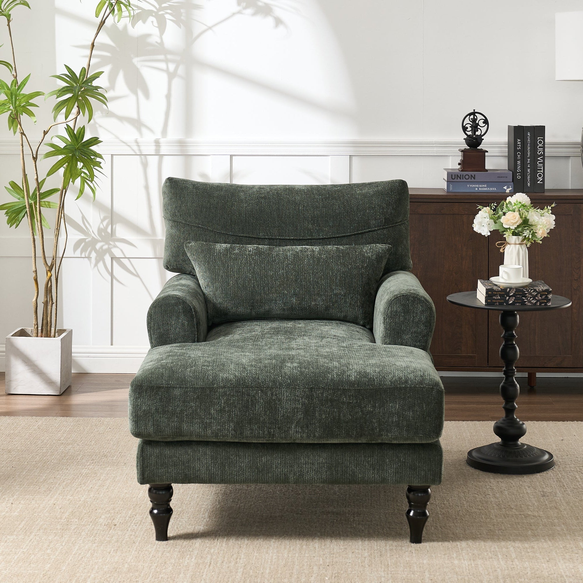 Modern Upholstered Indoor Leisure Sofa Chair