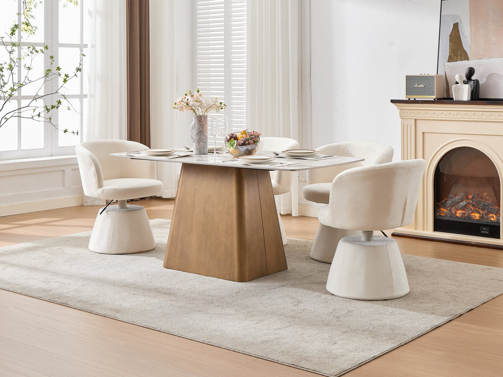 Adjustable Height 360° Swivel Ergonomic Bar Stool