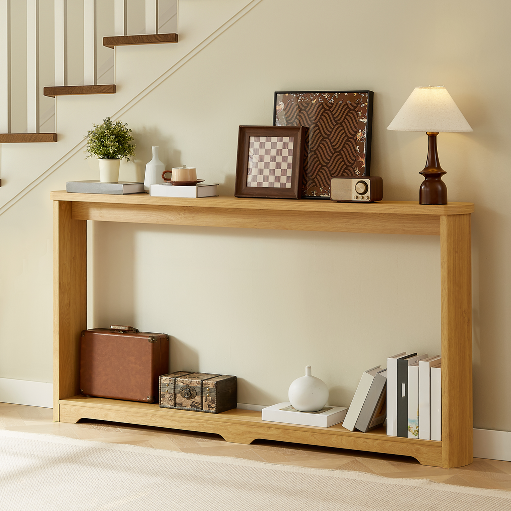 70.1" Corrugated Texture Storage Table