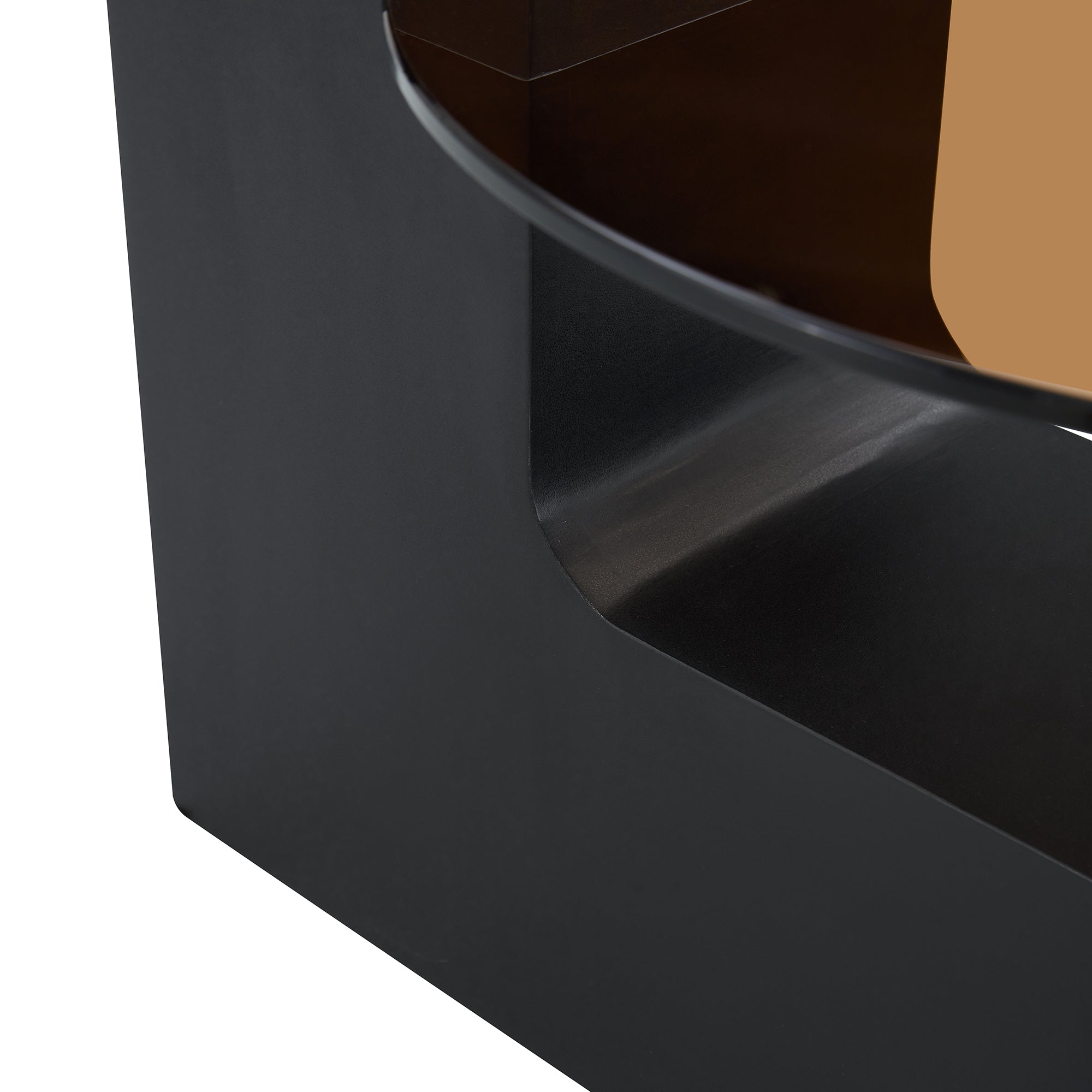 Modern Simple Double-Layer Round Coffee Table